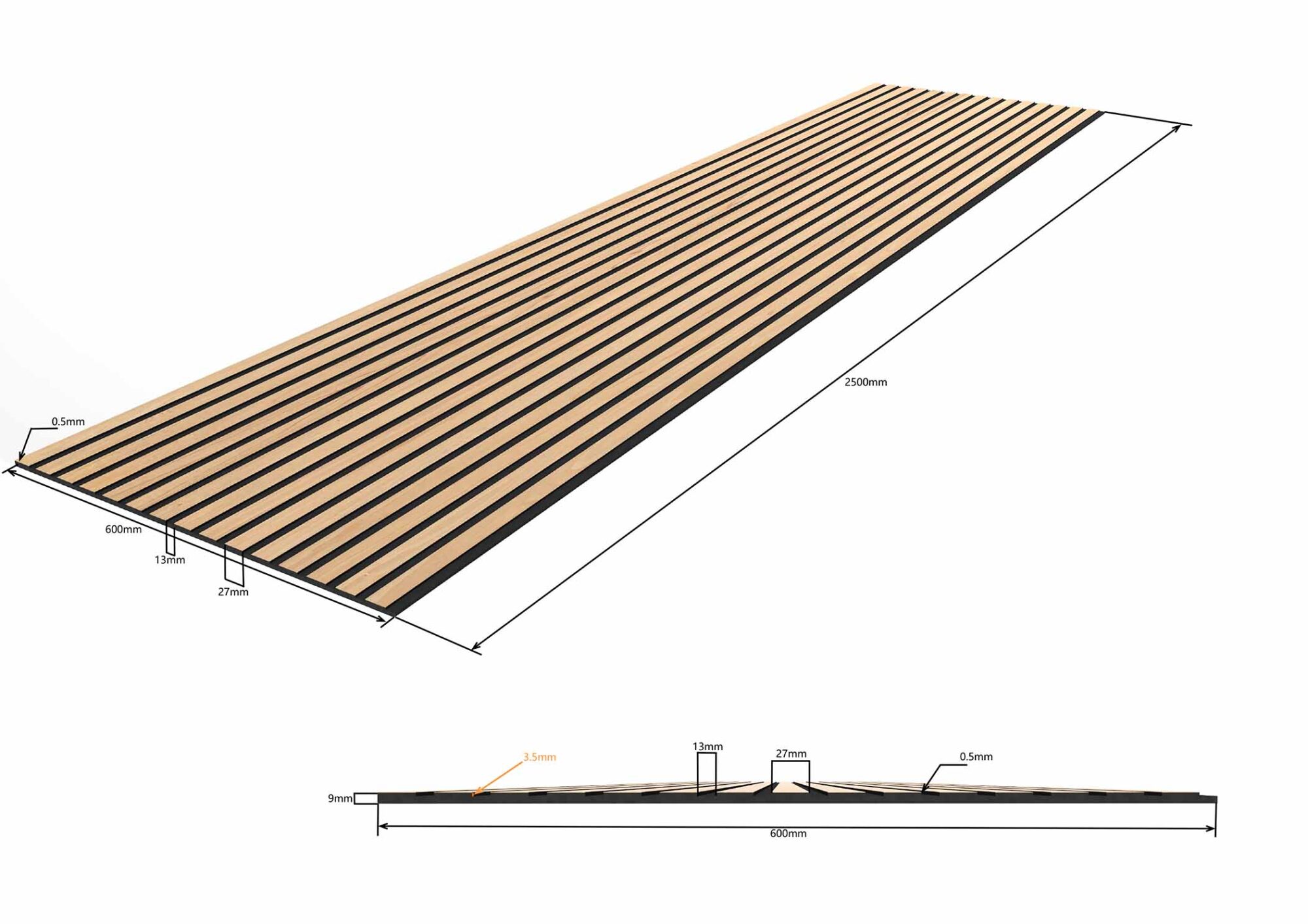 LIGHT ACOUSTIC Akustikpanel